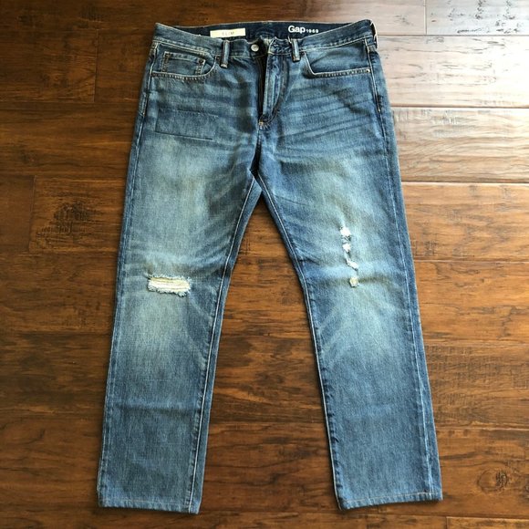 Gap Other - Gap mens SLIM fit blue jeans size 33 x 28 nwot